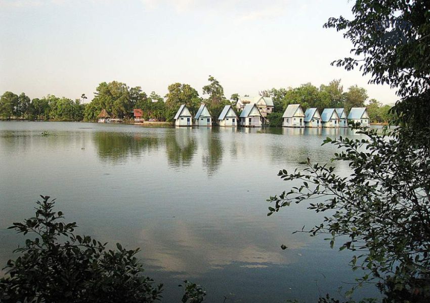 Cắm trại hồ Bình An