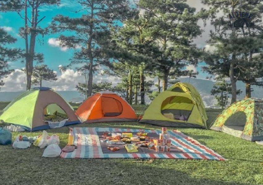 Cắm trại tại Đồi Đa Phú